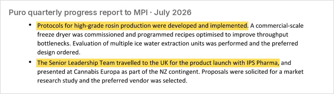 July 2026: rosin protocols and a UK product launch with IPS Pharma, listed as programme highlights